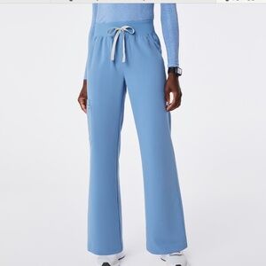 High Waisted Isabel Wide Leg Scrub Pants